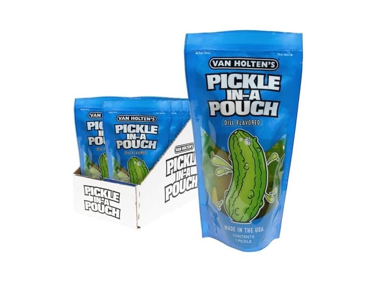 12PK Van Holten's Pickles - Jumbo Dill Pickle - Image 1