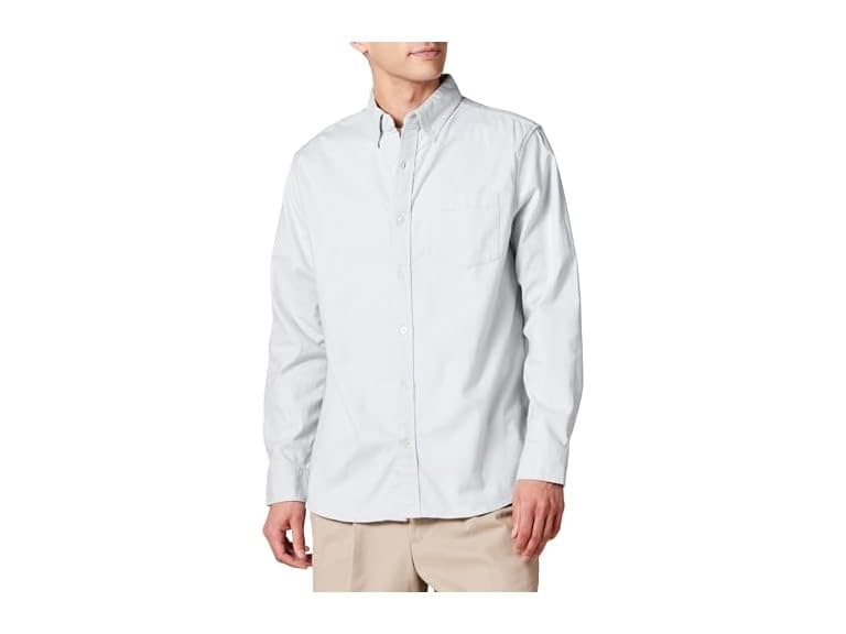 Amazon Essentials Mens LS Stretch Oxford Shirt - Image 1