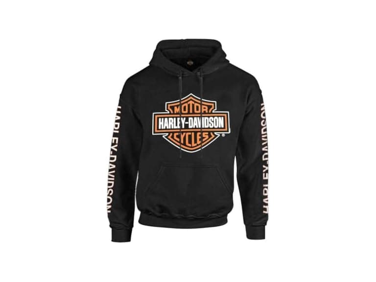 Harley-Davidson Men (M) Bar Shield Logo Hoodie - Image 1