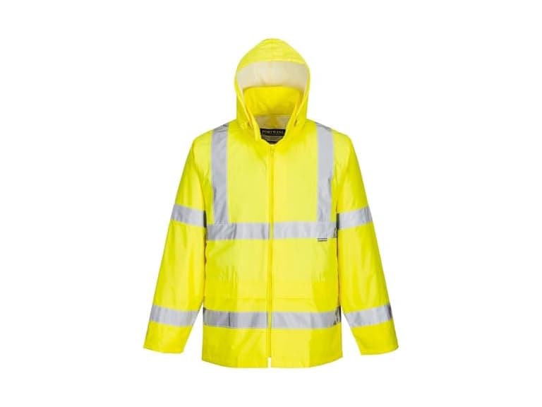 Portwest Hi-Vis Rain Jacket - Image 1