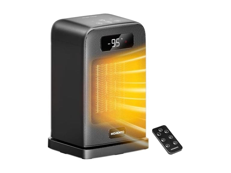 MORENTO Space Heater for Indoor Use Black - Image 1