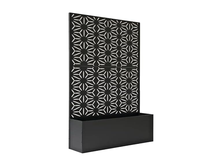 Freestanding Privacy Screen w/ Flower Box - Image 1