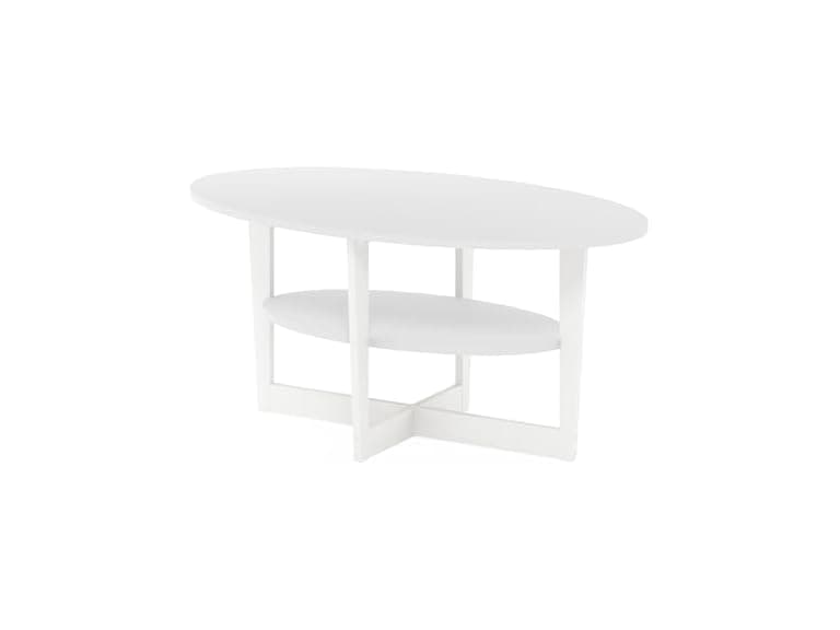 Furinno Coffee Table Walnut Black - Image 1