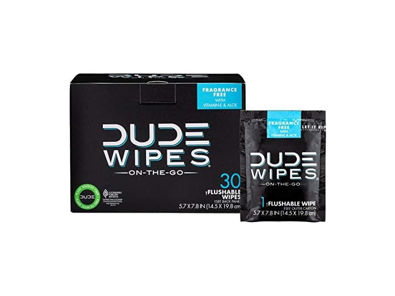 DUDE Wipes Unscented, 30ct - Image 1