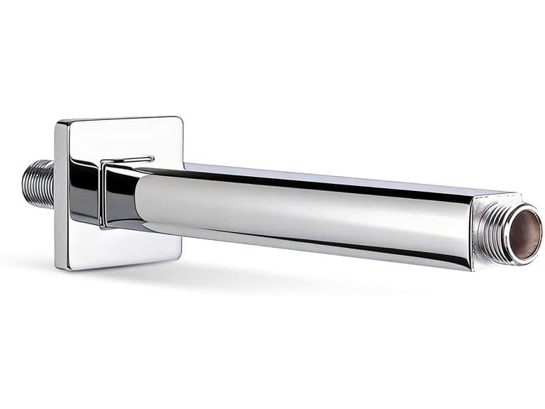 SUPPLYGIANT 10" Straight Ceiling Mount Shower Arm- Chrome - Image 1