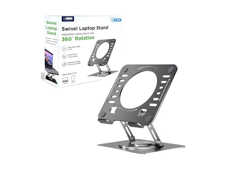 Swivel Laptop Stand for Desk - Image 1