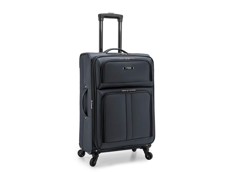 U.S. Traveler Anzio Softside Spinner 26" Checked (Open Box) - Image 1