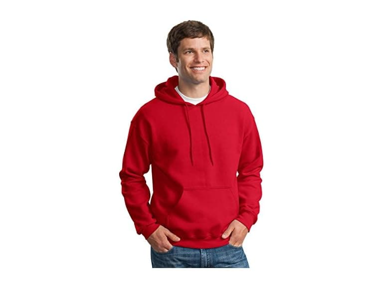 Gildan Men (S) DryBlend Pullover Hooded Sweatshirt - Image 1