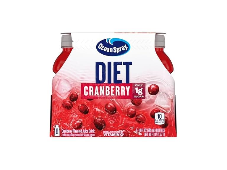6PK Ocean Spray Juice Drink 10 Ounce Bottle s - Image 1