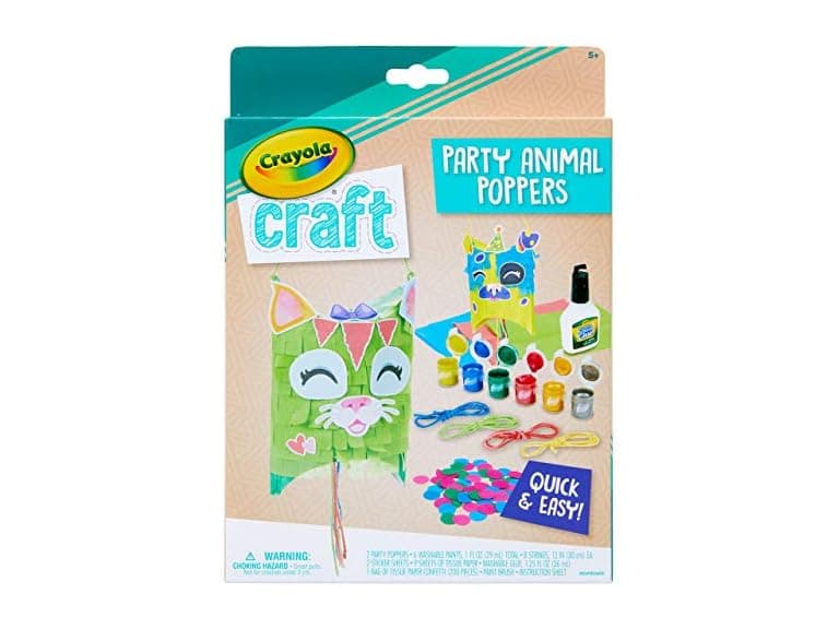Crayola Craft Confetti Party Poppers - Image 1
