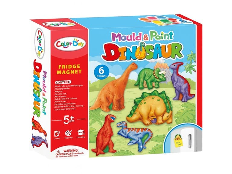 Washable Kids Dinosaur Painting Kit - Image 1