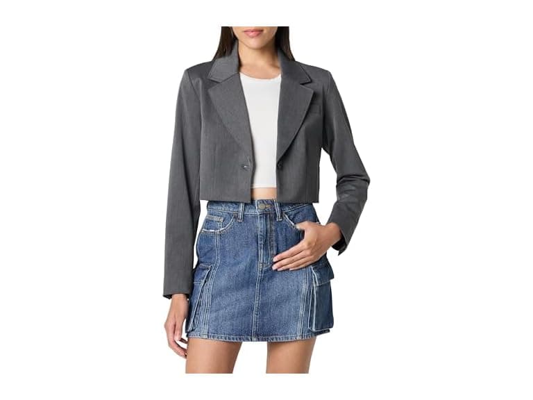 The Drop Women's Reims Cropped Blazer - Image 1