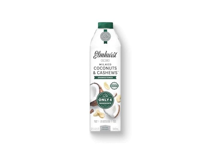 Elmhurst 1925 Unsweetened Coconut & Cashew Milk - Image 1