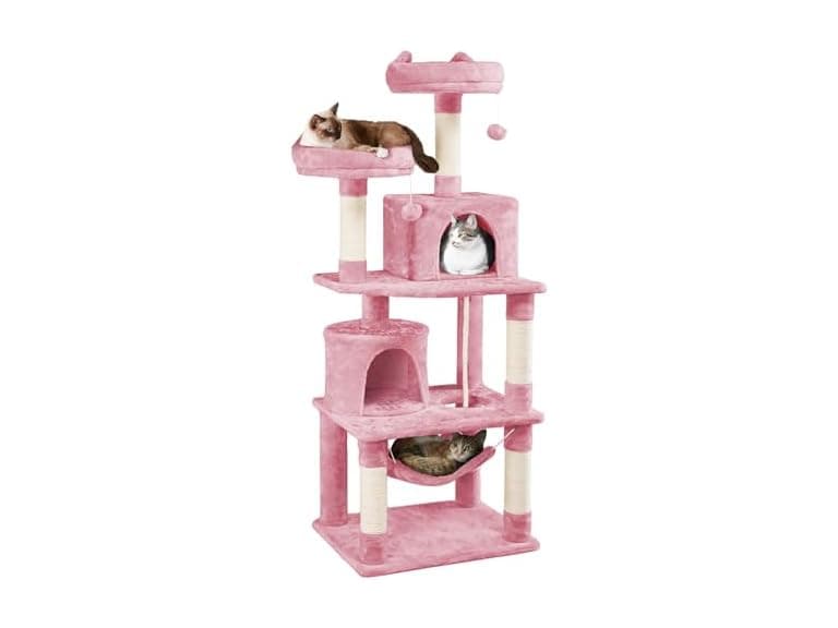Yaheetech 62.5inches Cat Tree Cat Tower - Image 1