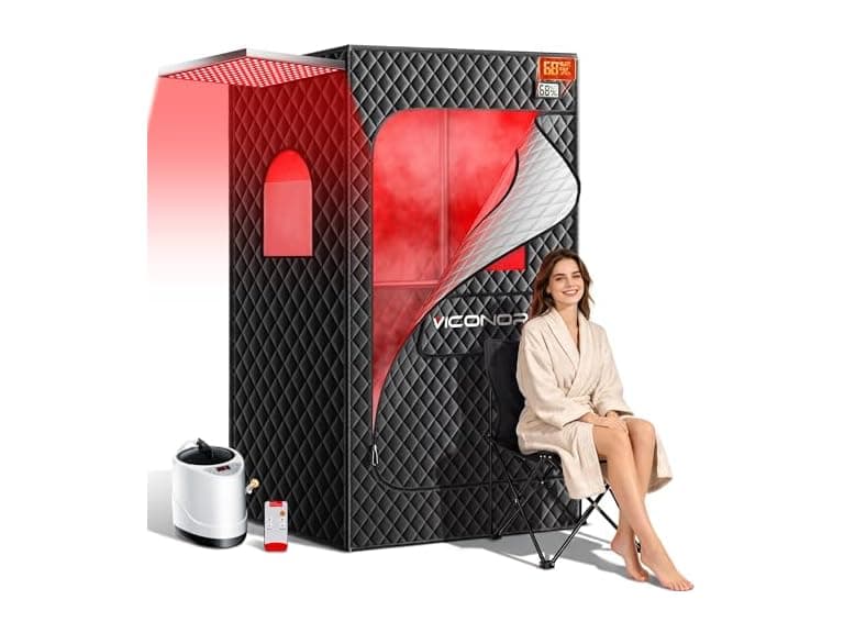 Viconor Portable Sauna Box Black - Image 1