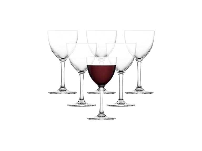 Eater x Zwiesel Fortessa Folly Crystal Glass, 6 Ounce Cocktail (Set of 6), Clear - Image 1