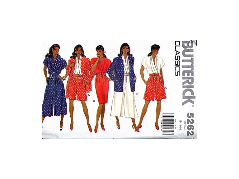 Butterick Classics Pattern 5262 Misses' - Image 1