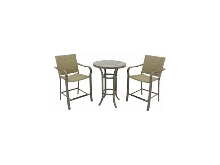 Four Seasons Courtyard Amalfi 3 Piece Woven Furniture - Image 1