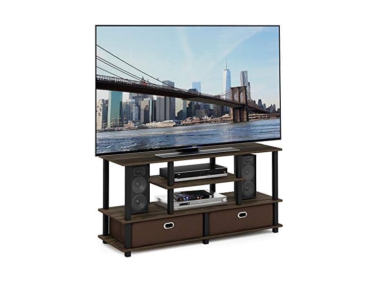 Furinno JAYA TV Stand up to 50 Walnut - Image 1