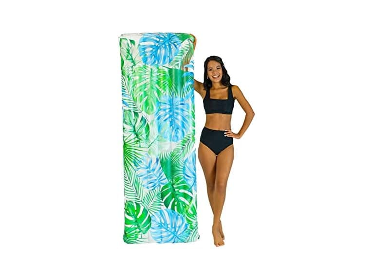 Pool Candy Inflatable Tropical Palms Pool Raft RC4402TP3 - Image 1