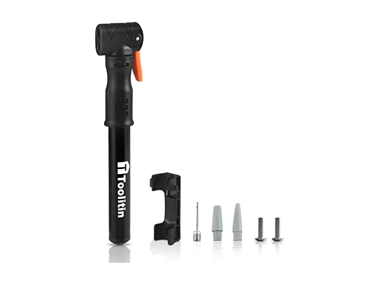TOOLITIN Mini Bike Pump, Portable Bicycle Acce - Image 1