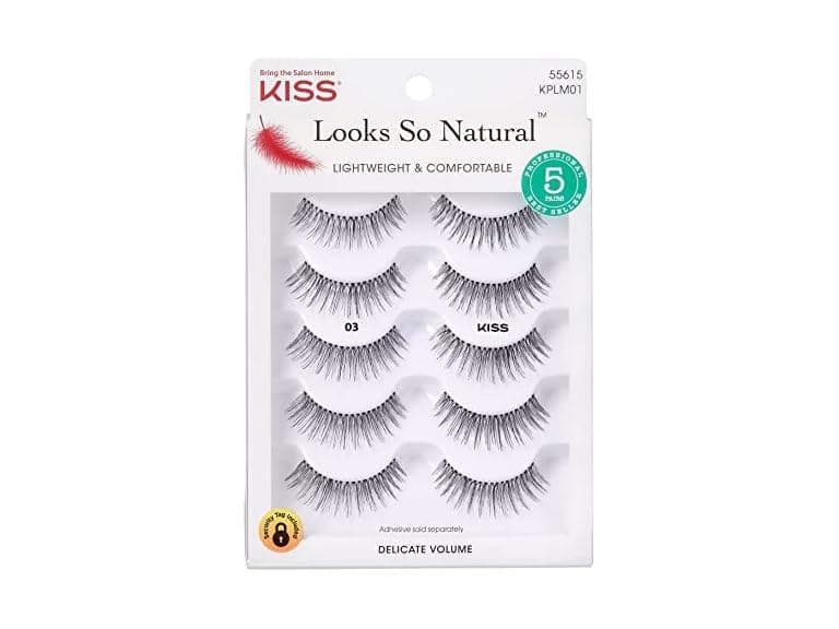 Kiss Ever Ez 03 Lashes 4 + 1 Pairs - Image 1