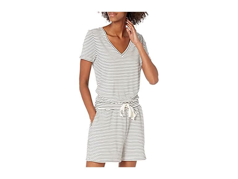 Amazon Essentials Women Supersoft Terry Romper - Image 1