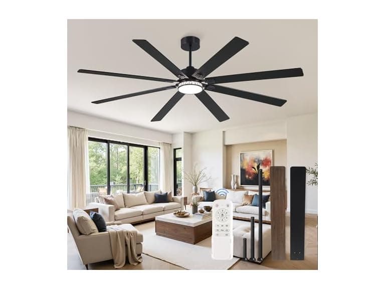 Fanbulous 84" Ceiling Fan W/Light - Image 1