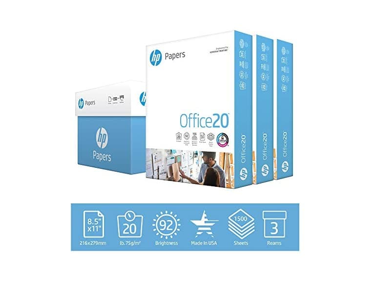 HP Printer Paper | 8.5 x 11 Paper - Image 1