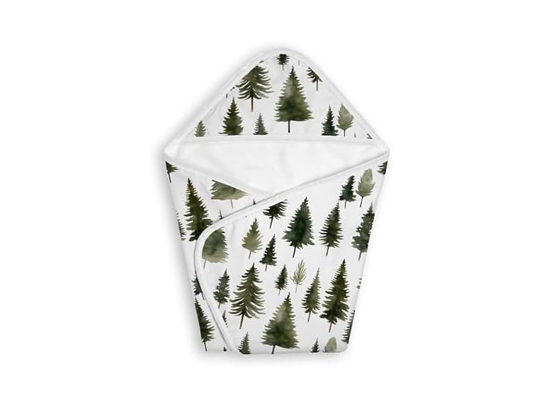 Sweet Jojo Designs Hooded Baby Towels (Sage G - Image 1