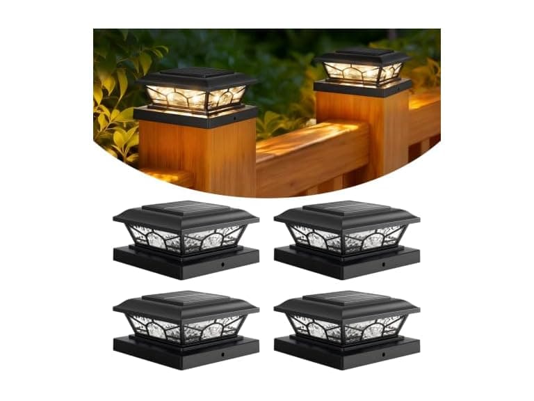Brightever 4-Pack 4x4/3.5x3.5 Post Cap - Image 1