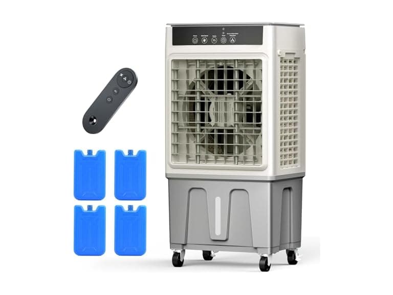 Slkdrft Windowless Swamp Cooler, 3 in 1 Evaporat - Image 1