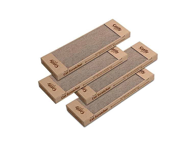 Best Pet Supplies Catify Cat Scratcher 4Pk - Image 1