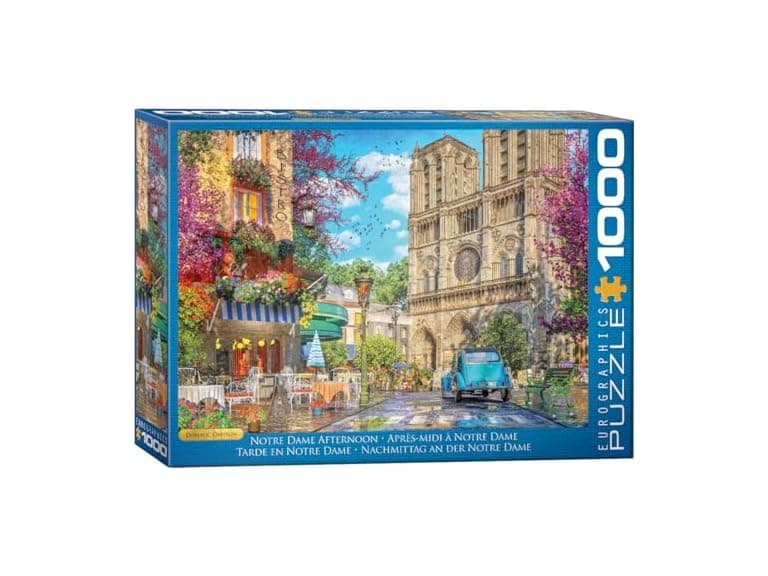 Notre Dame Afternoon 1000 Piece Puzzle - Image 1