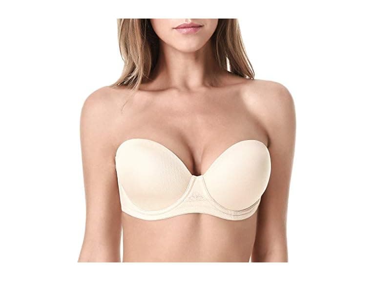 Wingslove Women (34B) Strapless Full Figure Bra - Image 1