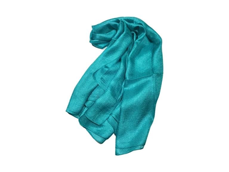 Shanlin (74.5"x42") Solid Silk Feel Long Scarves - Image 1
