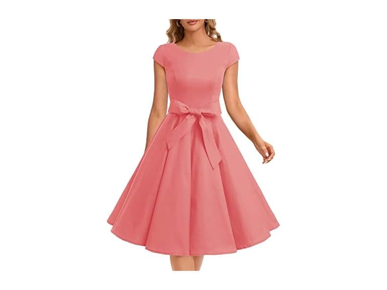 Dressystar Women (XXL) Solid Prom Dresses Sleeve - Image 1