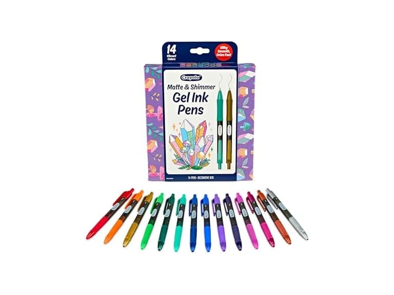 Crayola Gel Ink Pen Marker Set - Image 1