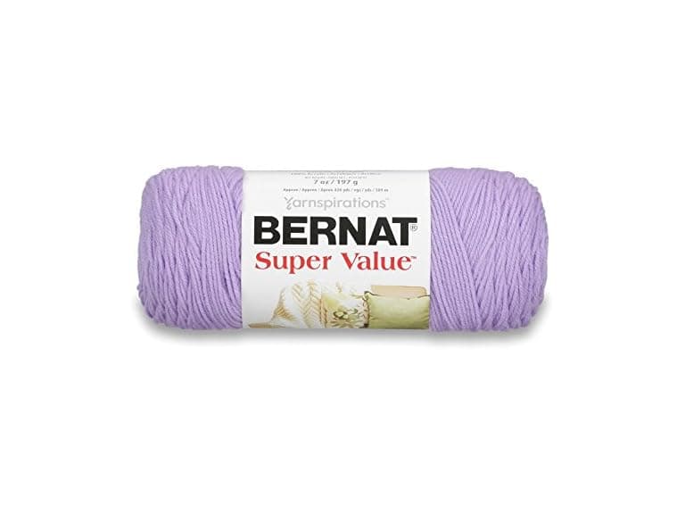 Bernat Super Value Yarn, 5 oz, Lilac, 1 Ball - Image 1