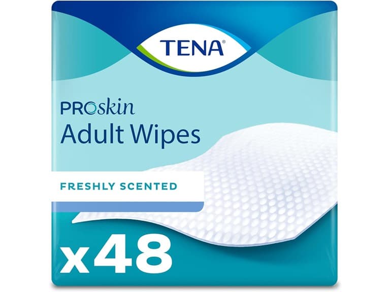 TENA TENA Adult Wipes for Incontinence, Body - Image 1