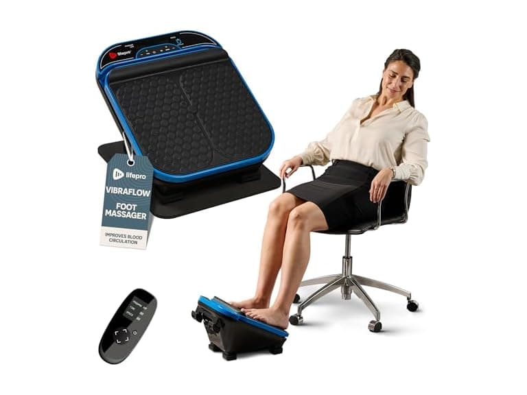 Lifepro VibraCare Plus Foot Massager - Blue - Image 1
