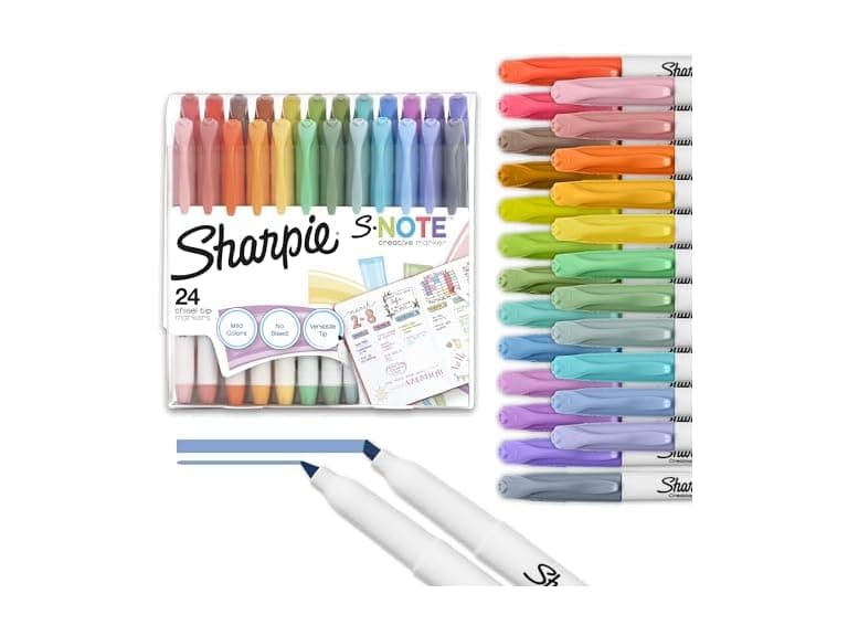Sharpie S-Note Pastel Highlighters 24ct - Image 1