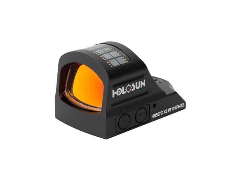 HOLOSUN 407C/507C-X2 Series Sight (Multi-Rectical Red) Black - Image 1