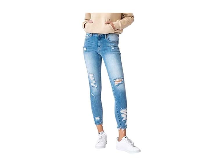 Kan Can Women (9/28) Jeans Mid-Rise Skinny Jeans - Image 1