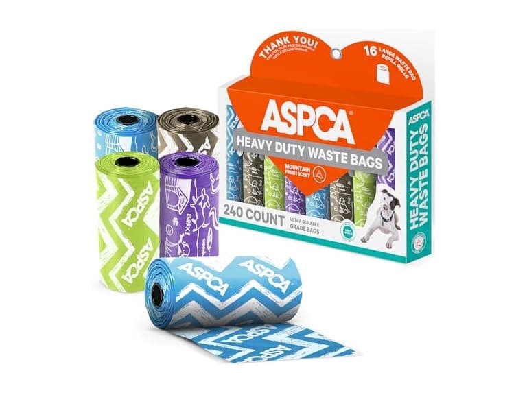 ASPCA Dog Poop Bags, 240 Bags 16 Rolls - Image 1