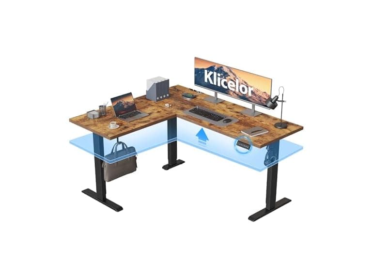 L Shaped Standing Desk 59 x 48 Inch - Image 1