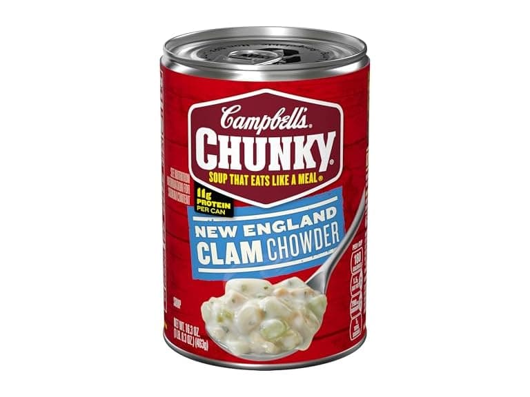 Campbell’s Chunky Soup, New England Clam Chowder - Image 1