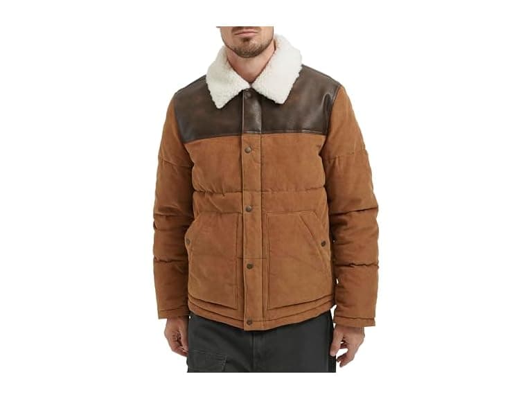 Levi's Men Out West Mixed Media Puffer Jacket - Image 1