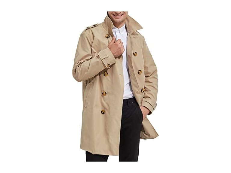 Orolay Men (L) Long Double Breasted Windbreaker - Image 1