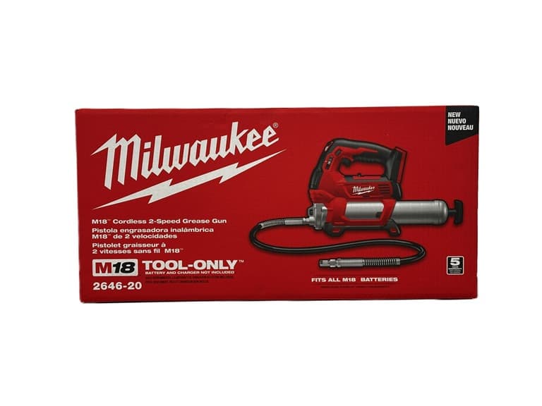 Milwaukee 2646-20 M18 2-Spd Grease Gun Bare Tool - Image 1